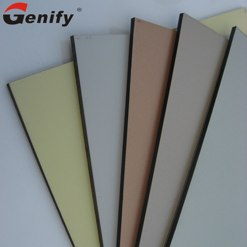 3~6mm Exterior/interior Wall Cladding Decoration Pvdf Aluminum Composite Panel